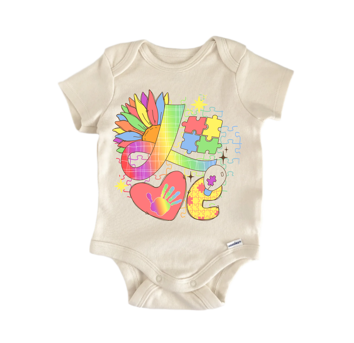 Love - Baby Boy Girl Clothes Bodysuit Funny Cute
