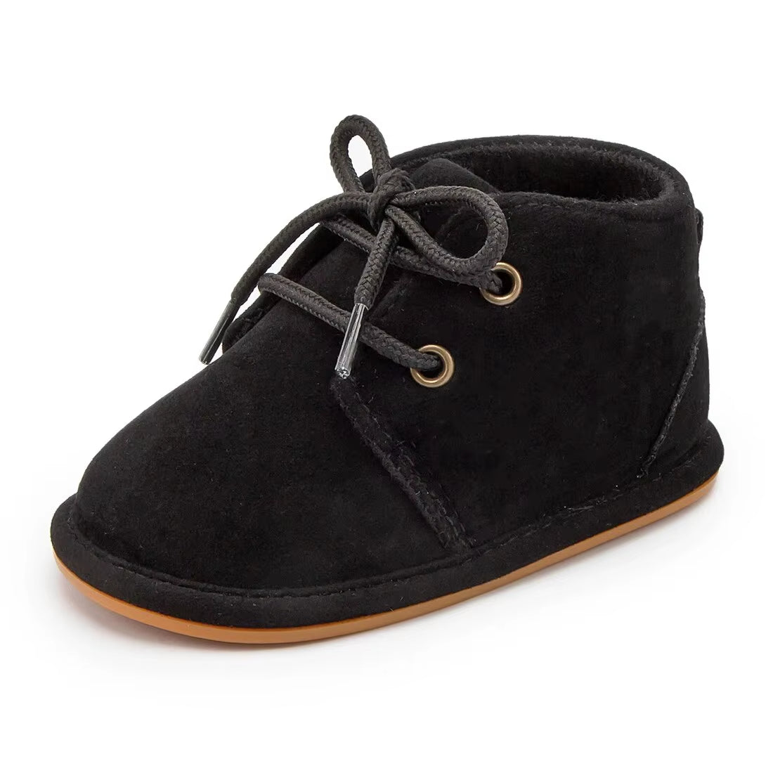 Baby Booties Girls Boys Shoes Infant Cotton Anti-Slip Rubber Sole Toddler Crib First Walker Winter Baby Shoes 4-Colors