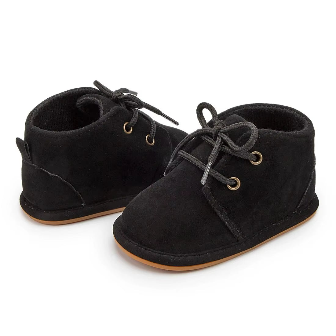 Baby Booties Girls Boys Shoes Infant Cotton Anti-Slip Rubber Sole Toddler Crib First Walker Winter Baby Shoes 4-Colors