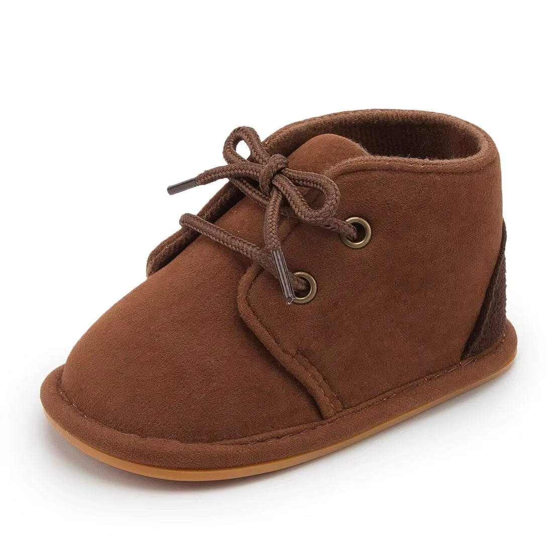 Baby Booties Girls Boys Shoes Infant Cotton Anti-Slip Rubber Sole Toddler Crib First Walker Winter Baby Shoes 4-Colors